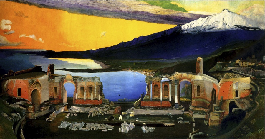 painting to illustrate New Pop Lit fiction