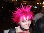 punk girl pink hair