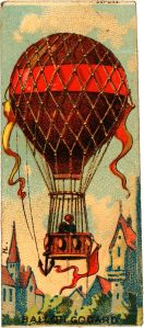 balloon painting by E. Godard